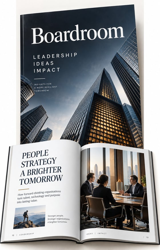 Boardroom sample magazine cover